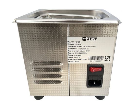 Ультразвуковая мойка деталей AE&T 1.3л TC-13TH – изображение 4
