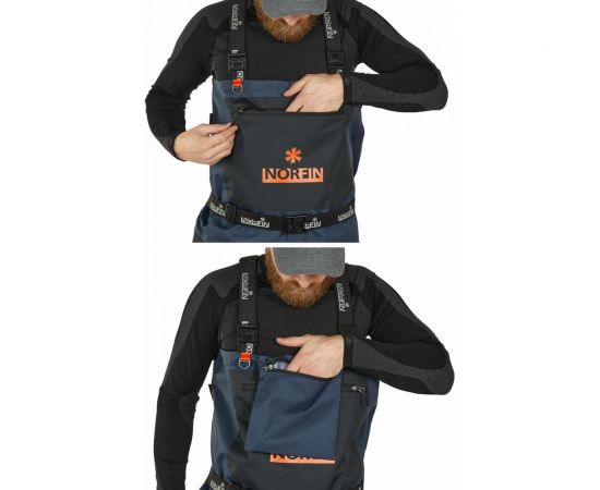 Забродный полукомбинезон с сапогами Norfin PILOT BOOTFOOT р.45/XLS 82231-45-XLS – изображение 4