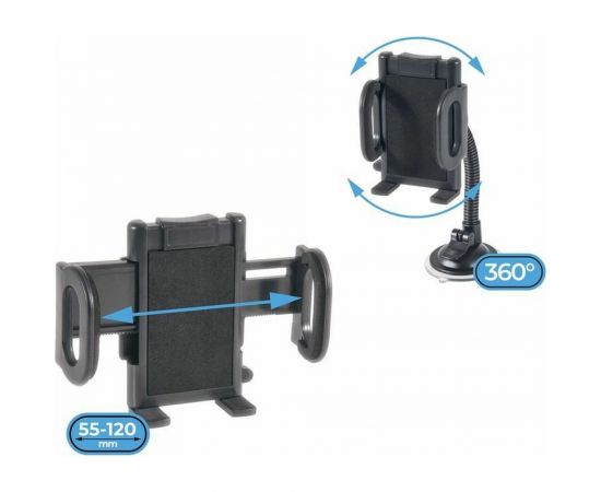 Автомобильный держатель Defender Car holder 111 55-120 мм, на стекло 29111 – изображение 5
