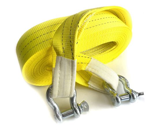 Буксировочный трос ТамбовТехСнаб 9/14т 7м скоба/скоба 7930124362766 – изображение 6