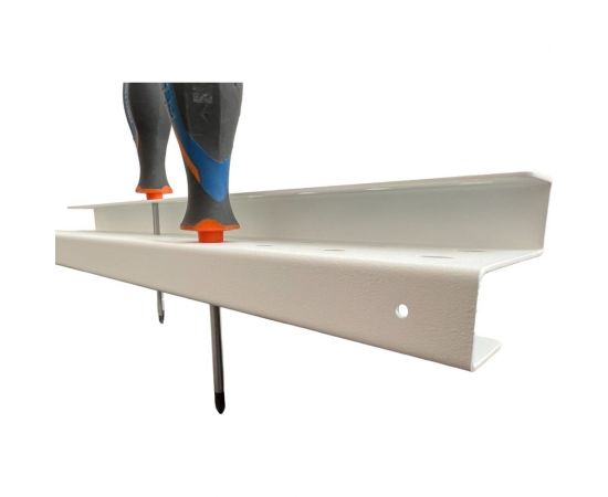 Держатель для отверток ЭЛИМЕТ Garda на 22 штуки, белый БП-00002996 – изображение 9