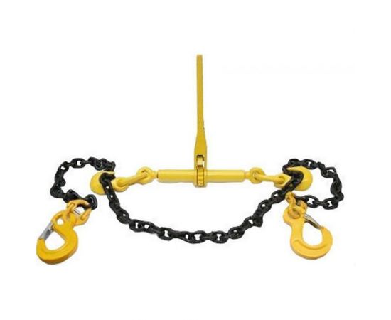 Крепежная цепь с крюками и стяжным механизмом Сталь-91 10 мм, 6 м 4687202360222 
