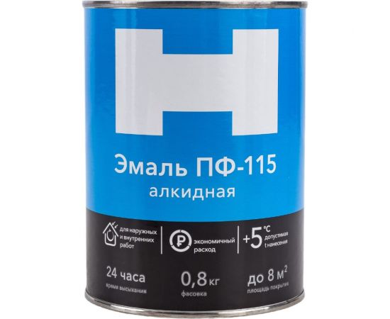 Эмаль HAMMERTON ПФ-115 хаки, 0.8 кг 211708 241517 