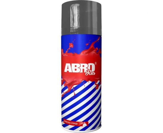 Краска-спрей ABRO Rus № 301 серая, 473 мл, 1 шт. SPO-301-R 