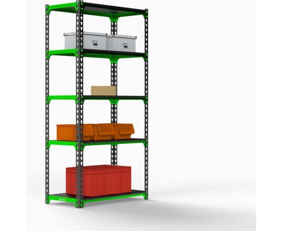 Стеллаж ООО Металекс MID 1800x1000x400, 5 полок SMDV181040 
