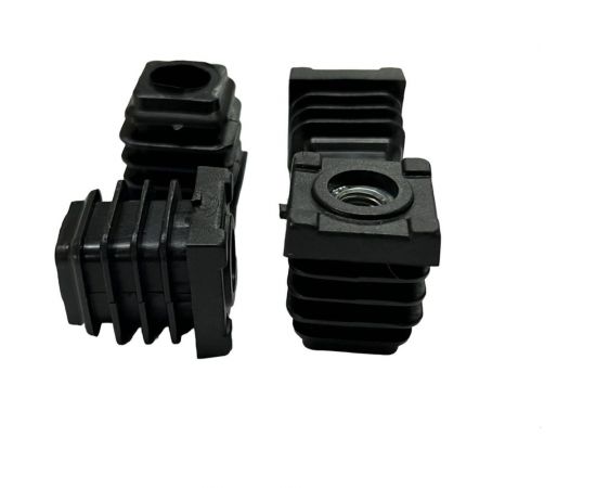 Заглушка ЭЛИМЕТ 25x25, с гайкой М8, комплект 8 шт БП-00002785 