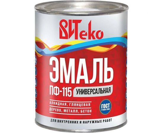 Эмаль Царицынские краски Витеко ПФ-115, салатная, 0.8 кг 16087 