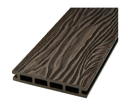 Доска Groentec венге, шовная, пустотелая, с тиснением 3D Ш TDEWP3D 145-22-4000 