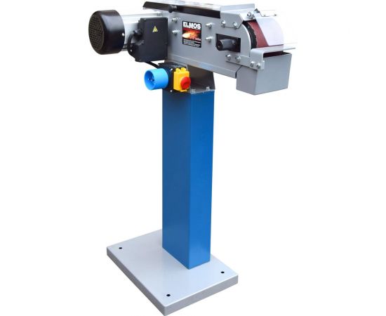 Ленточно-шлифовальный станок металлу Elmos BG 484 1,5кВт+подставка e70 553 