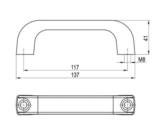 Ручка EMES бугельная PTT1108 – изображение 2