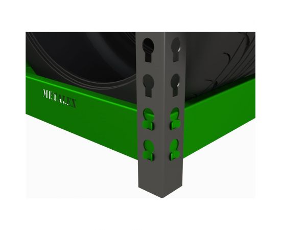Стеллаж ООО Металекс серия TIRES 2200x1400x600 SMT221460 – изображение 2
