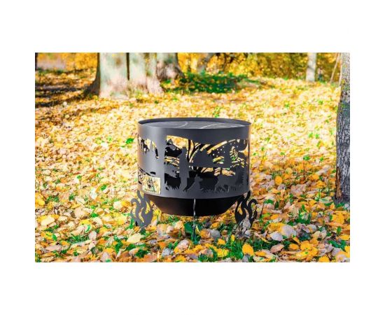 Костровая чаша Fire-House Охота и рыбалка диам. 500 мм, коническое дно Ch-500охота и рыбалка – изображение 2