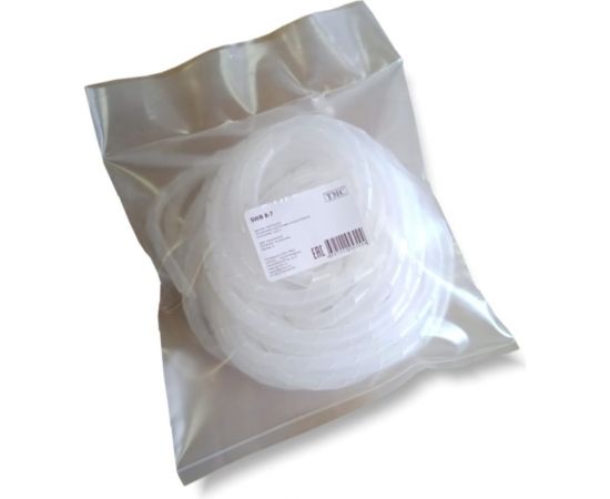 Спиральная оплетка PARLMU SWB 8-7, полиэтилен, размер 8, бухта 10.5 м, прозрачная PR4700300 – изображение 2