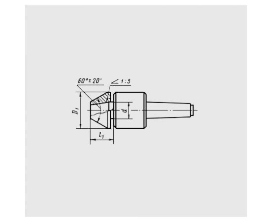 Центр вращающийся грибковый DS5x100B ZITOM cr20007 – изображение 2