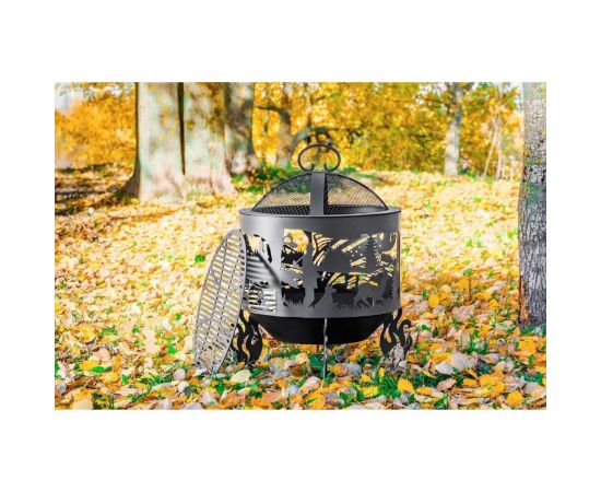 Костровая чаша Fire-House Охота и рыбалка диам. 500 мм, коническое дно Ch-500охота и рыбалка – изображение 3