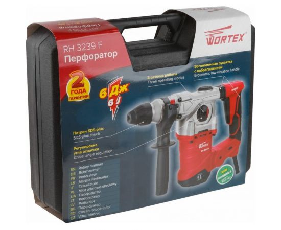Перфоратор WORTEX RH 3239 F RH3239F1129 – изображение 4