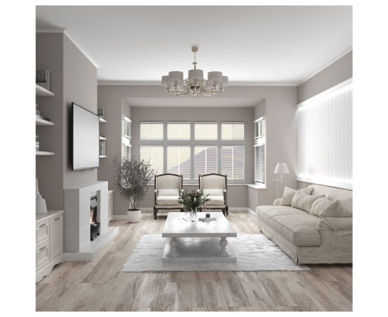 Панель стеновая ""Грани"" ударопрочная, влагостойкая, под покраску Decor-Dizayn 150x10x3000 мм DD901 (3m) – изображение 4