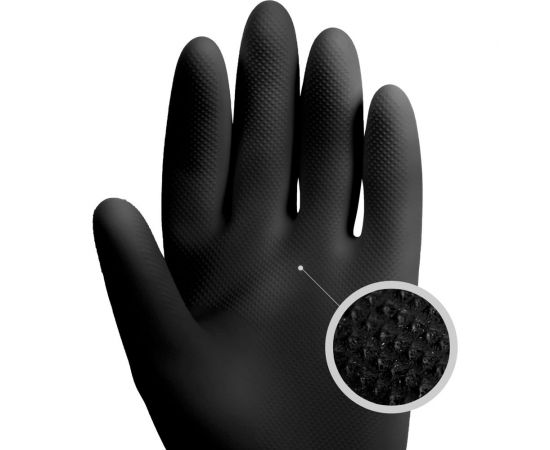 Латексные химостойкие перчатки Jeta Safety 80/50 кщс-1, 0.55 мм, р. 10/xl JCH-701-10-XL – изображение 4