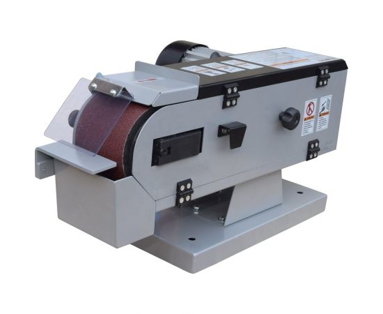 Ленточно-шлифовальный станок металлу Elmos BG 484 1,5кВт+подставка e70 553 – изображение 4