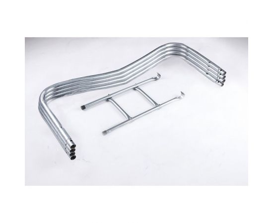 Батут Atlas Sport BASIC 252 см 8ft с лестницей GREEN 2071000442518 – изображение 5