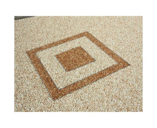 Каменный ковер - декоративное покрытие Kitstone цвет Caramel 1810114 – изображение 5