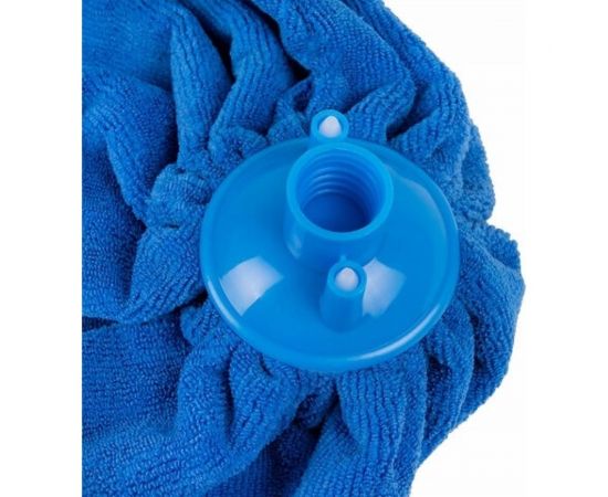 Насадка МОП для швабры LAIMA ЮБОЧКА из микрофибры, крепление еврорезьба, длина 30 см, 607461 – изображение 5