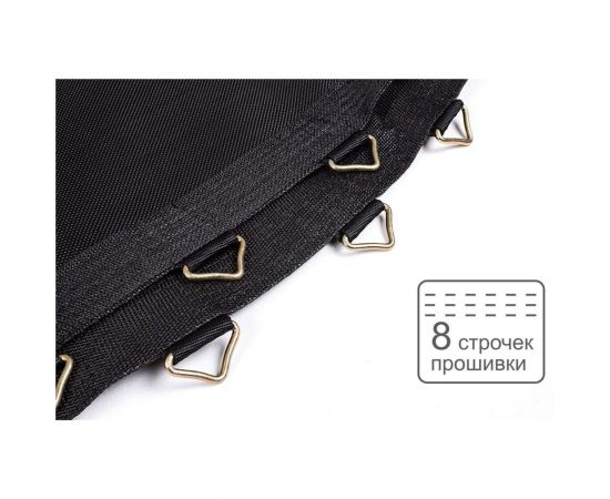 Батут Atlas Sport BASIC 252 см 8ft с лестницей GREEN 2071000442518 – изображение 6