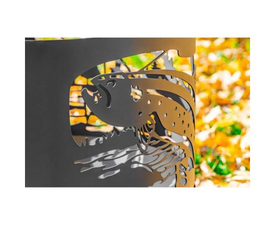 Костровая чаша Fire-House Охота и рыбалка диам. 500 мм, коническое дно Ch-500охота и рыбалка – изображение 6