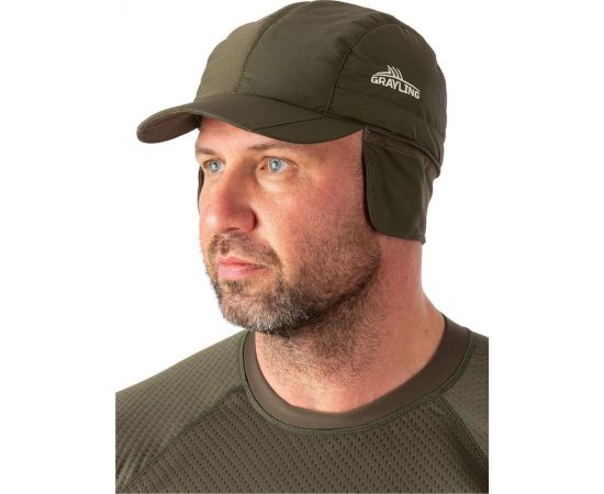 Кепка с флисом Grayling Сайм нейлон, хаки ЕР-00000841 
