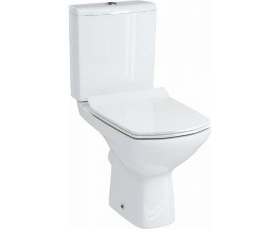 Унитаз-компакт Cersanit CARINA Clean On 011 3/5 DPL EO slim S-KO-CAR011-3/5-COn-S-DL-w 