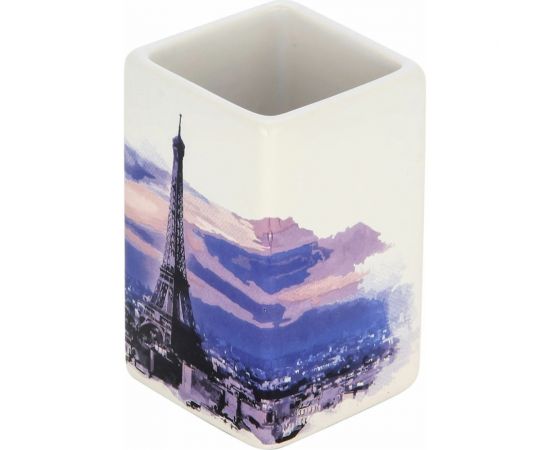 Стакан для ванной комнаты Рыжий кот Париж керамика TU-P 002906 