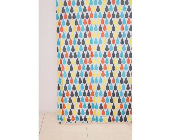 Штора для ванной Delphinium WS-800 капли, 180х180 104147 