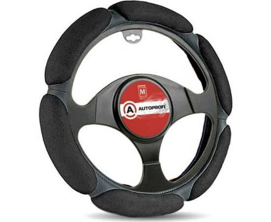Оплётка руля AUTOPROFI SP-5026 BK M 