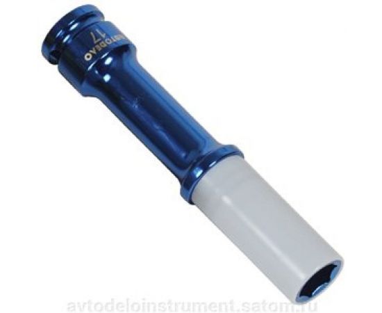 Головка ударная колёсная 17 мм, DR1/2"", L-150 мм с пластиковой защитой Professional АвтоDело 39217 11297 