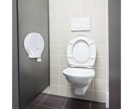 Диспенсер для туалетной бумаги LAIMA Professional Lsa, система T2, малый, белый, Abs-пластик 607992 – изображение 15