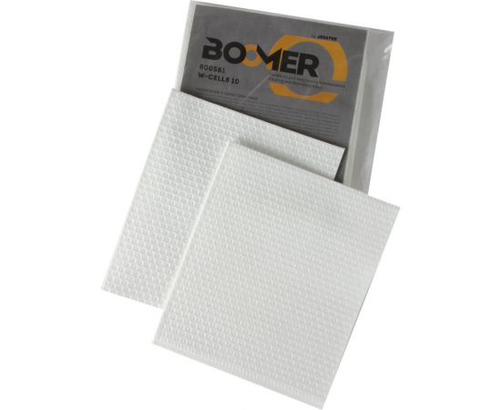 Нетканые cалфетки для обезжиривания BOOMER w-cell8 10, целлюлоза/полипропилен, 82 г/м?, 32x36 см., белый 800581 – изображение 2