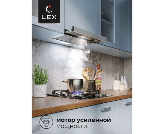 Вытяжка Lex HONVER 2M 600 INOX TRHI000002 – изображение 2