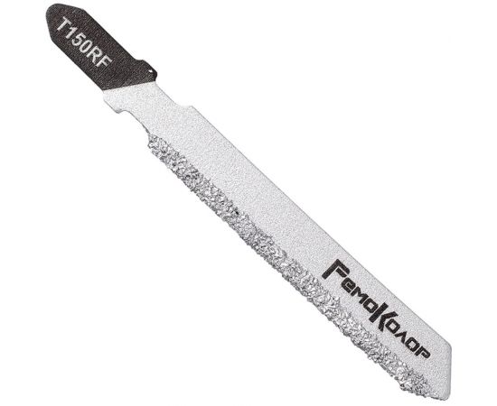 Полотно T150RIFF 2 шт, 75/50 мм, чистый рез, карбидное зерно для электролобзика РемоКолор 81-2-001 – изображение 2