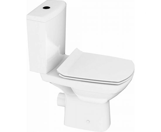 Унитаз-компакт Cersanit CARINA Clean On 011 3/5 DPL EO slim S-KO-CAR011-3/5-COn-S-DL-w – изображение 2