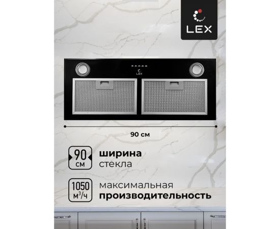 Вытяжка Lex GS BLOC P 900 Black CHTI000322 – изображение 2