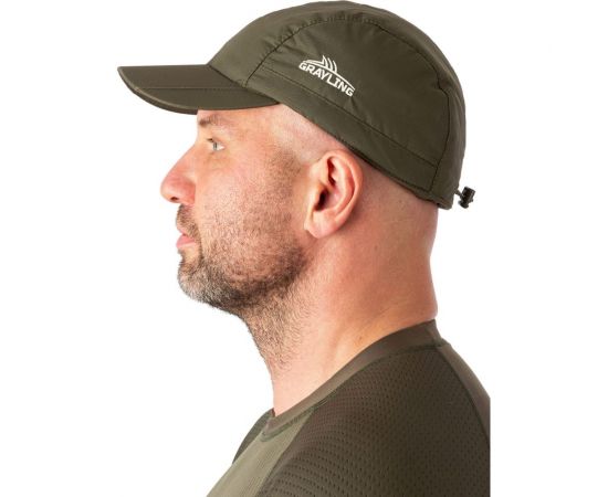 Кепка с флисом Grayling Сайм нейлон, хаки ЕР-00000841 – изображение 2