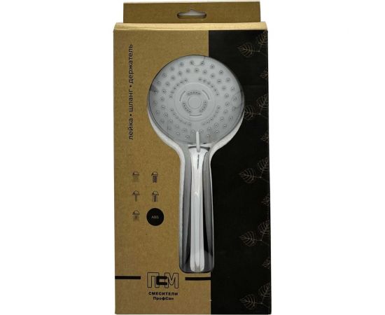 Набор для душа Профсан ПСМ лейка шланг держатель хром PSM-085 – изображение 2