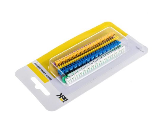 Маркер IEK МКН комплект цифр 0-9 1.5мм 150шт UMK01-02-09 7442033 – изображение 3
