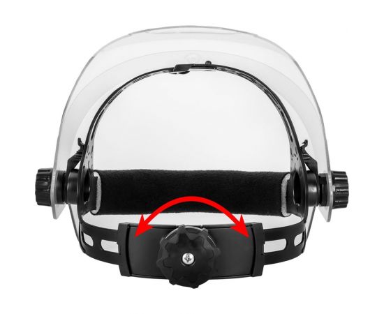 Лицевой щиток DDE прозрачный увеличенный 911-702 – изображение 3