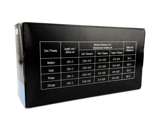 Нитриловые перчатки RoxelPro ROXONE, размер ХХL, 90 штук 721451 – изображение 4