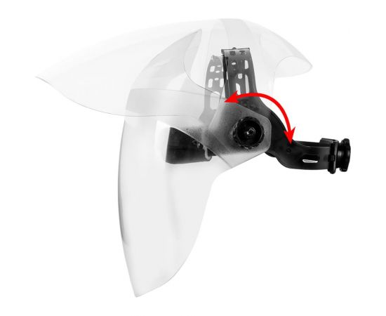 Лицевой щиток DDE прозрачный увеличенный 911-702 – изображение 4