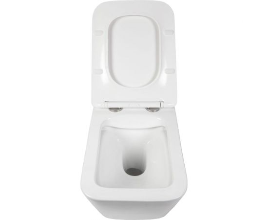 Унитаз подвесной безободковый с сиденьем с микролифтом BOND F04-10 – изображение 4