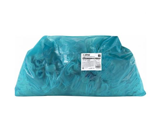 Хлопчатобумажные перчатки с ПВХ LAIMA Эконом, 10 класс, 26-28 г, 83 текс, белые, 100 пар 608680 – изображение 5