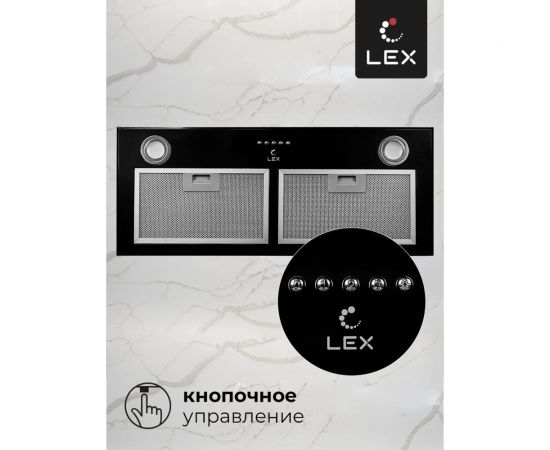 Вытяжка Lex GS BLOC P 900 Black CHTI000322 – изображение 5