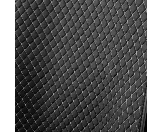 Накидки на передние сиденья CarPerformance, 2 шт. материал fiberflax /мягкий лен/ CUS-1052 BK/GY – изображение 7